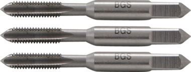 Bgs Technic Draadsnijtapset voor-, middel- en nasnijder M5 x 0,8 3-dlg